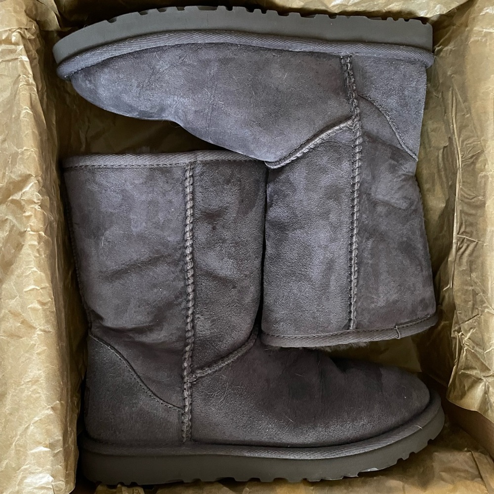 UGG Classic Short Grey Boots